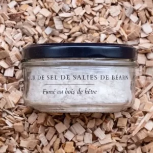 Fleur de sel de Salies de Béarn fumée au bois de hêtre