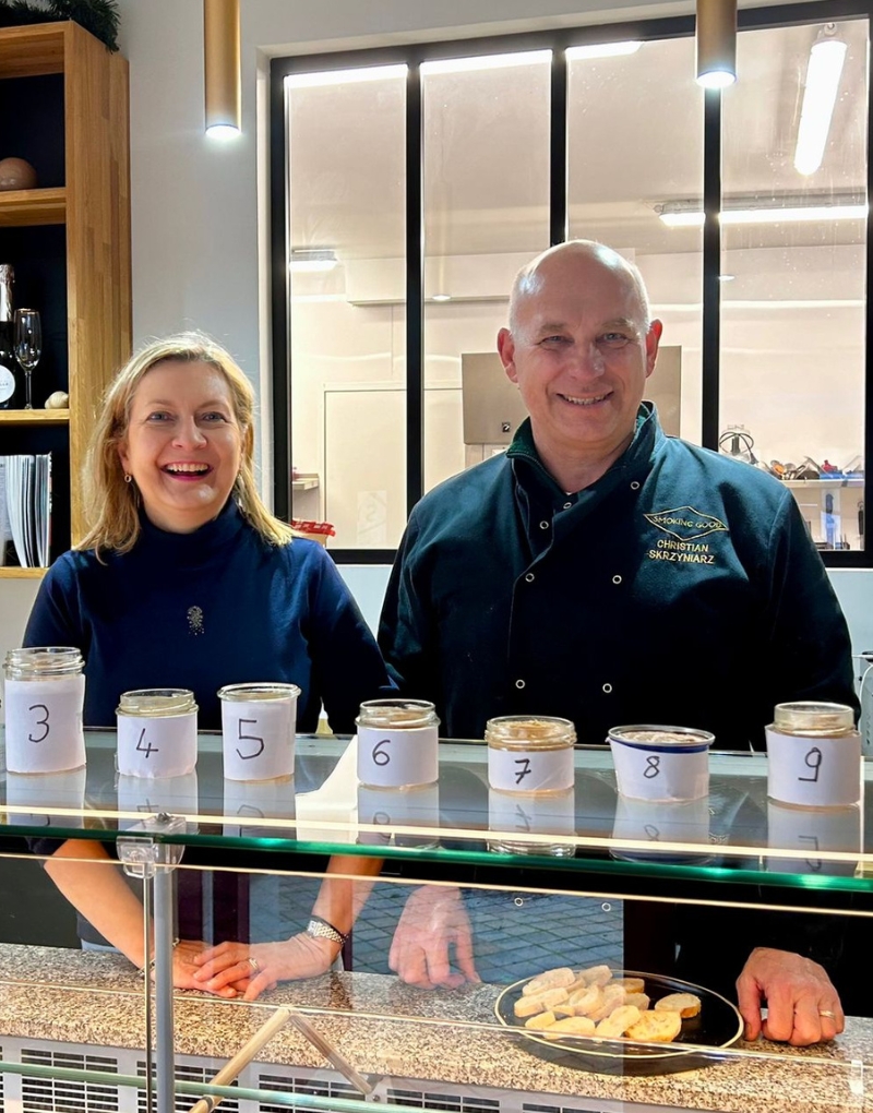 Christian et Jacqueline Smoking Good